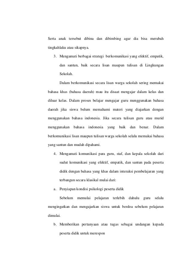 Laporan Magang I Di Sd Negeri 07 Kota Bengkulu