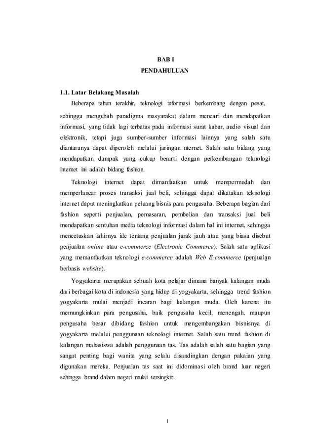 E-commerce sebagai Digital Market: Transformasi Perdagangan Modern