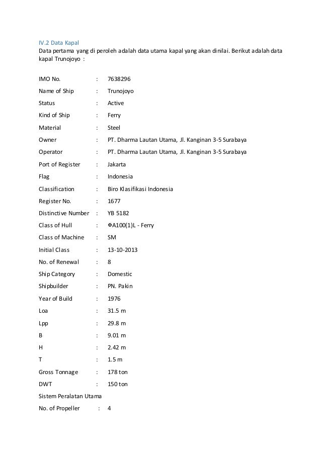 Laporan Marine Survei 2 11 2014 1