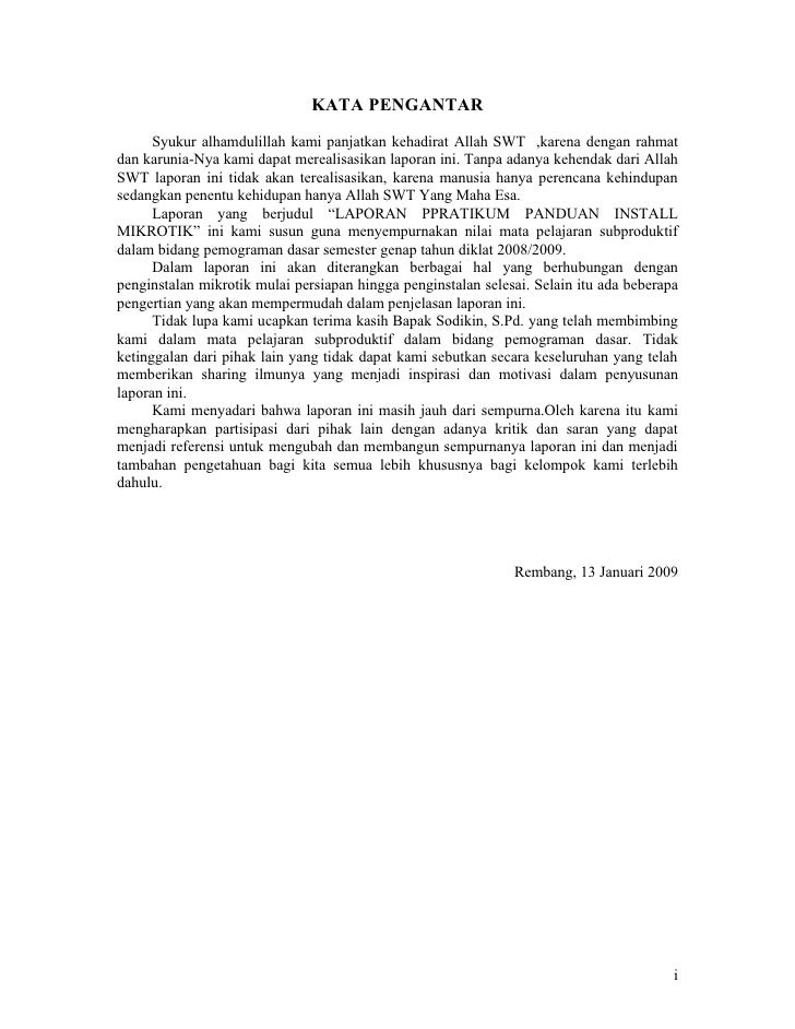 Contoh Laporan Ukk Tkj Mikrotik 2020 Seputar Laporan