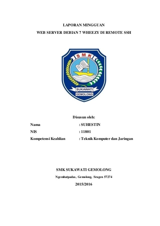 Laporan Minggu 1 Web Server Di Remote Ssh Server Copy