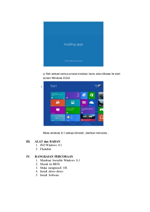Alat Dan Bahan Untuk Menginstal Windows 7