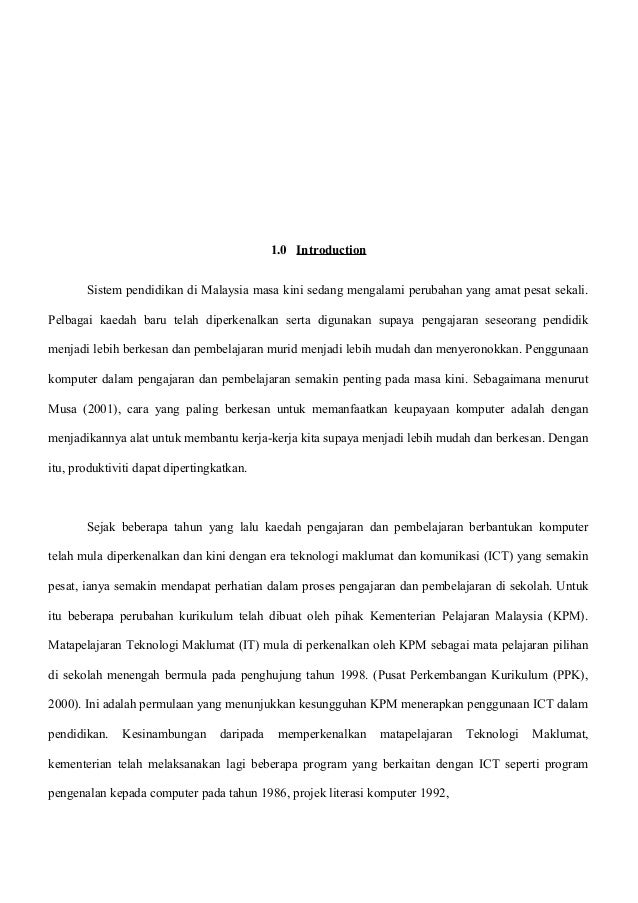 Kreativiti & inovatif ( Tajuk : Laporan Modul penghasilan 