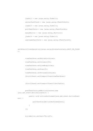 Laporan multi client | PDF