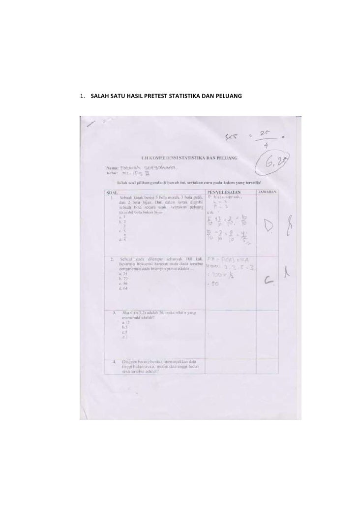 Contoh Hasil Observasi Matematika - Contoh 408