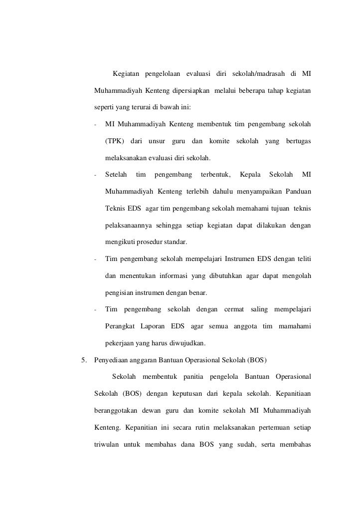 Laporan Ojl Pengembangan Diri Dan Penjaminan Mutu Madrasah Ibtidaiyah