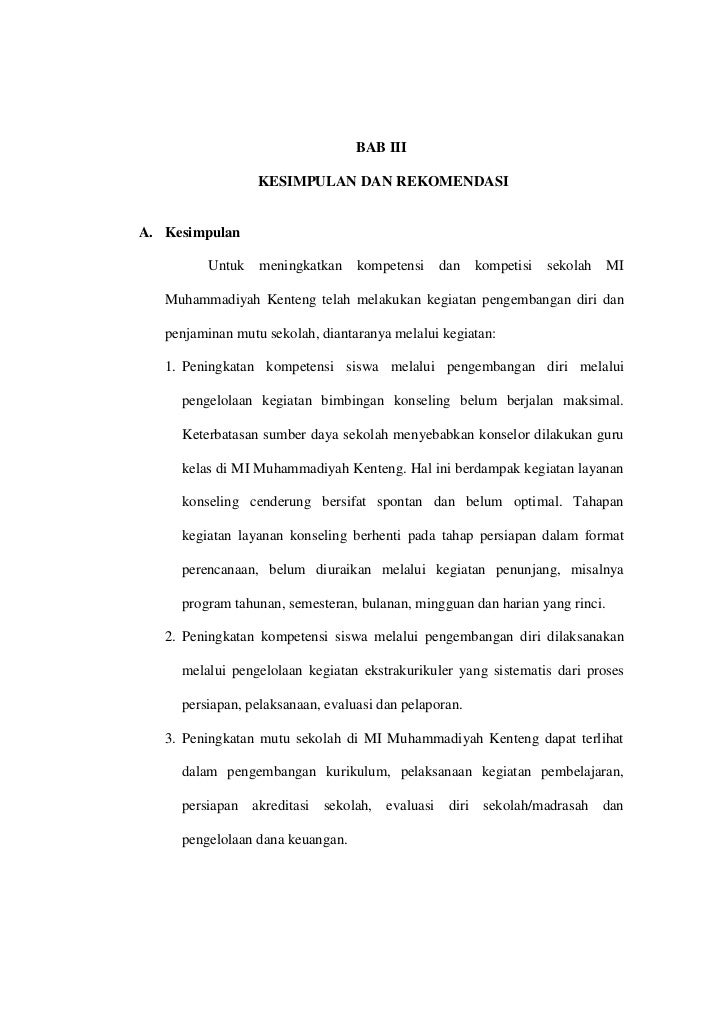 Laporan Ojl Pengembangan Diri Dan Penjaminan Mutu Madrasah Ibtidaiyah