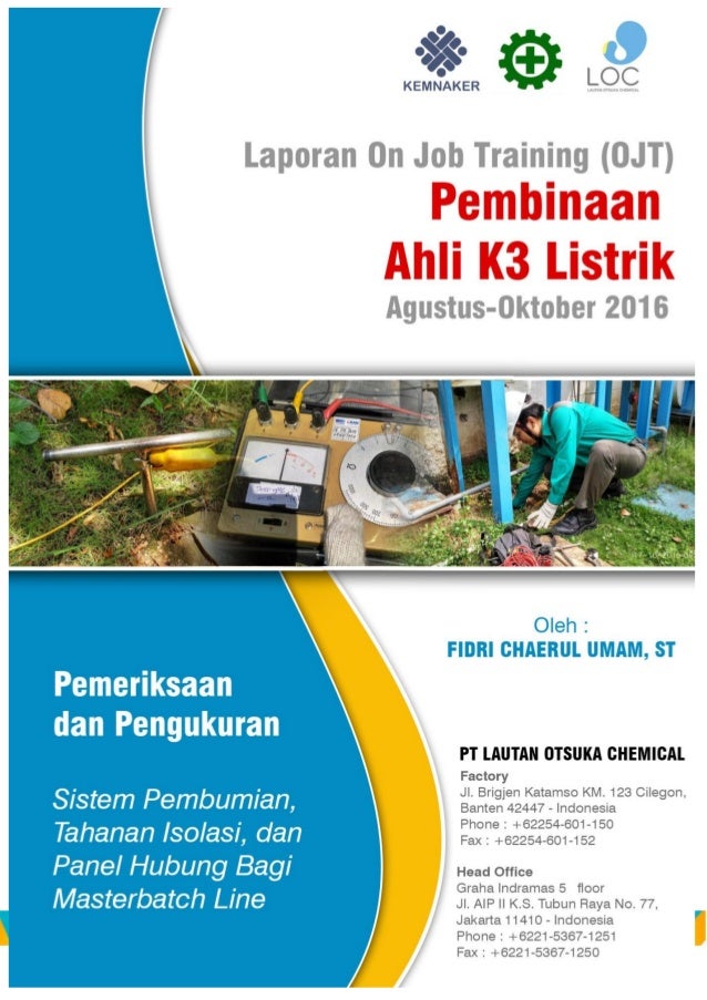 Sertifikasi K3 Listrik