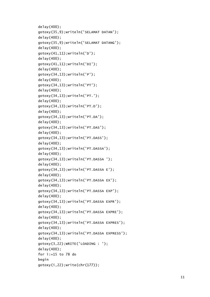download contoh program queue dengan pascal download contoh program queue dengan pascal