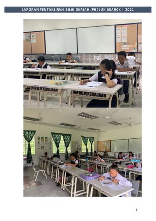 8
LAPORAN PENTAKSIRAN BILIK DARJAH (PBD) SK SKAROK | 2021
 