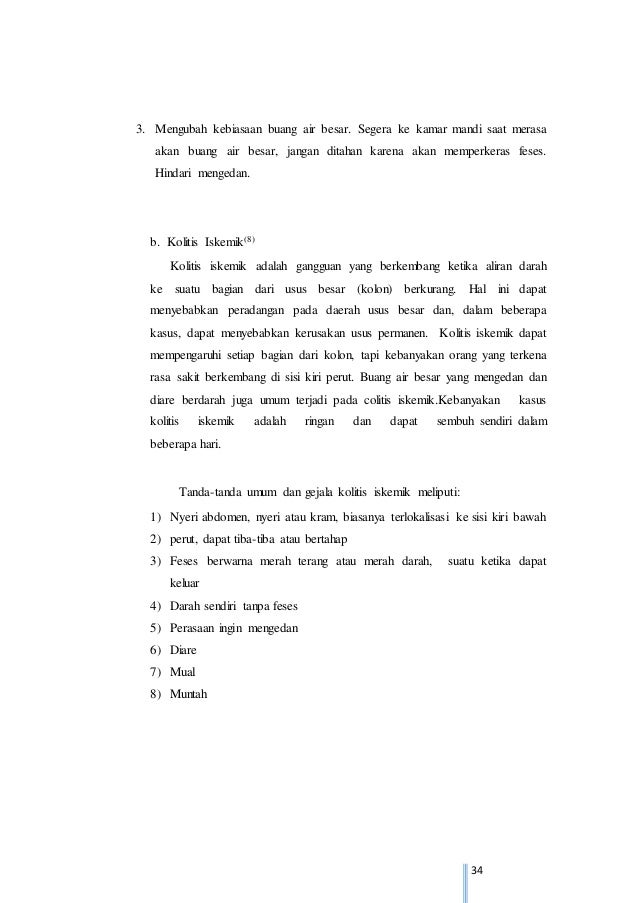 Laporan modul 3 BAB berdarah
