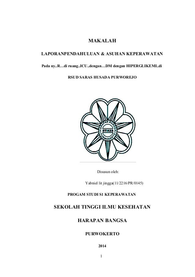 Laporan Pendahuluan Askep Ujian Icu Dm