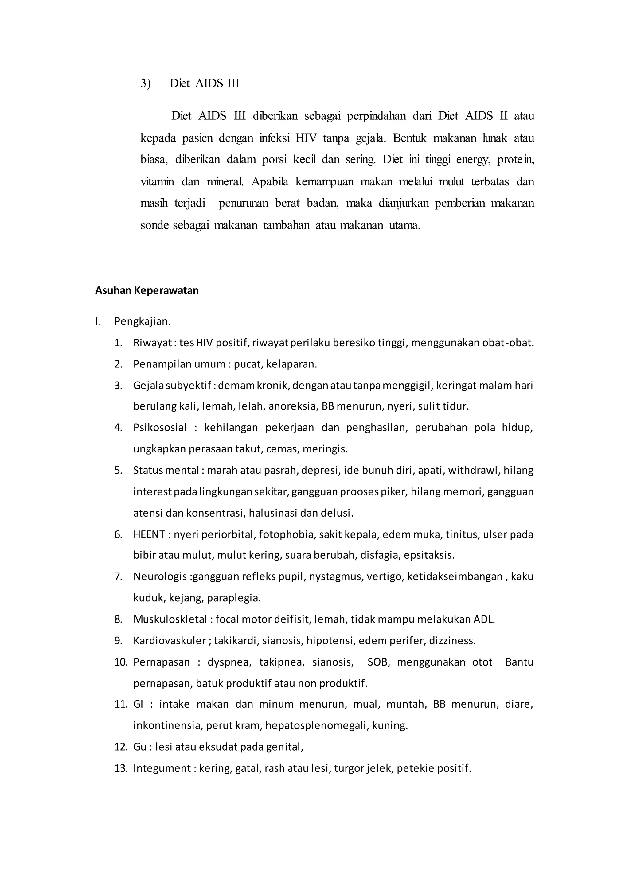 Laporan pendahuluan hiv | DOCX