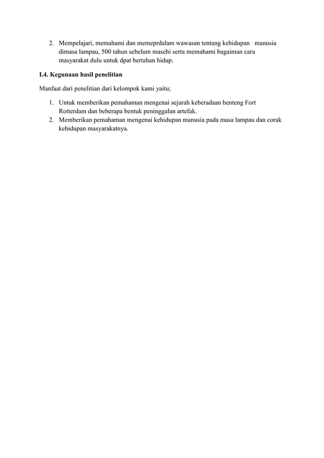 Laporan penelitian Sejarah - Laporan Penelitian Sejarah 6 638
