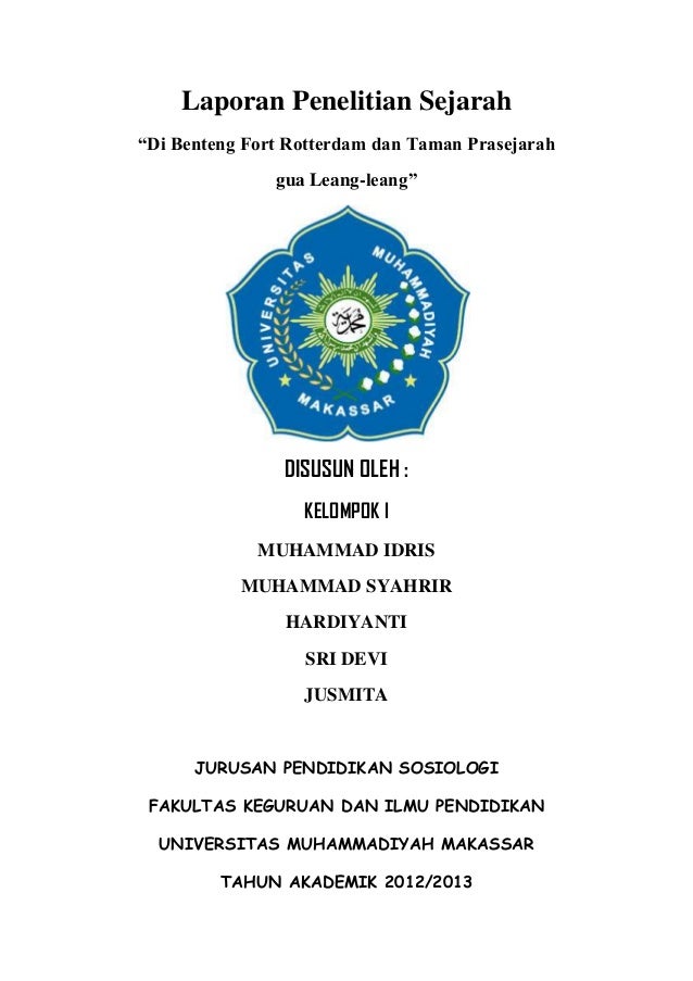 Contoh Makalah Penelitian Sejarah Masjid - Riset