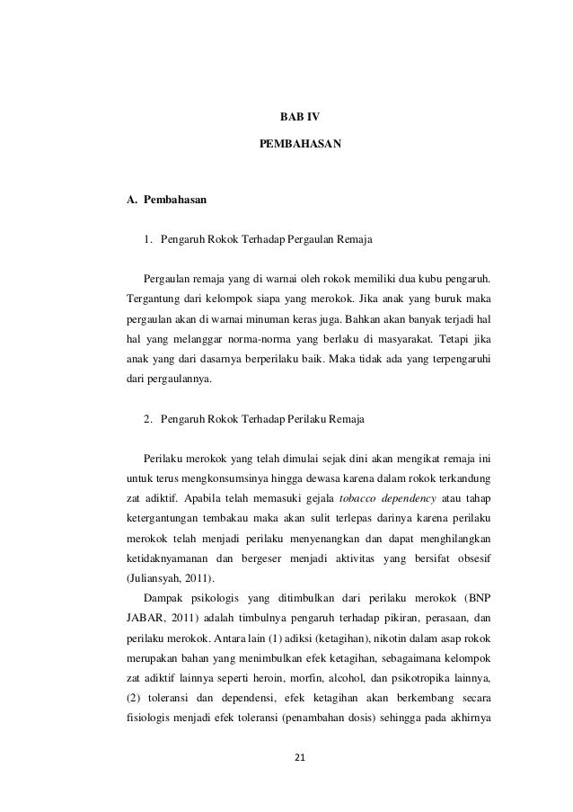 Contoh Hipotesis Rokok - Simak Gambar Berikut