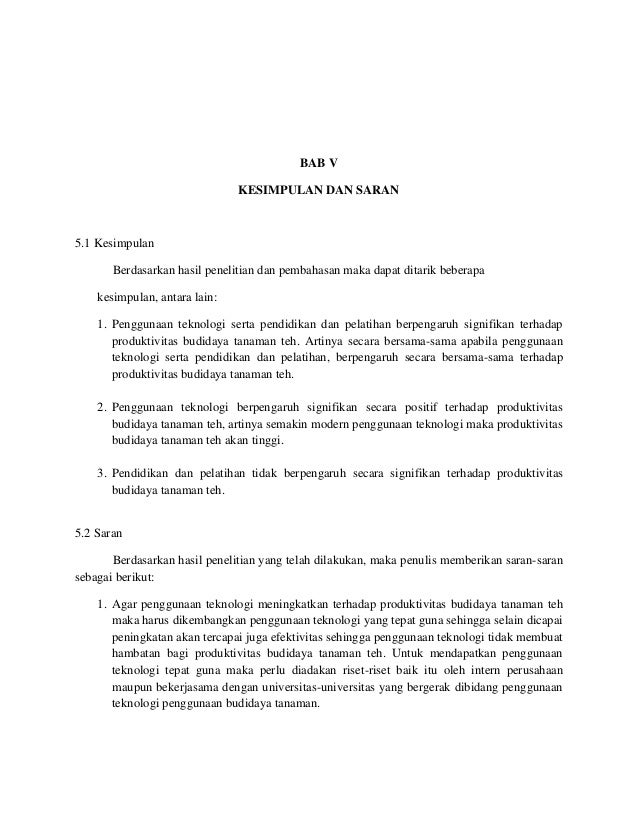 Laporan Penelitian Kebun Teh