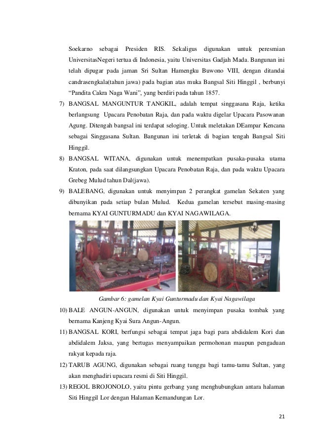 Laporan penelitian keraton cirebon & yogyakarta