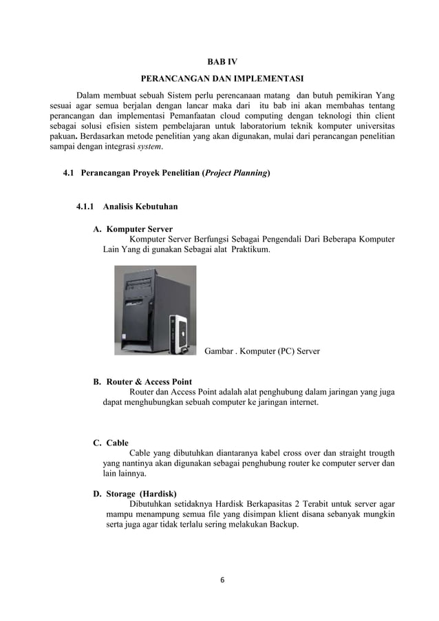 Contoh Project Metode Penelitian