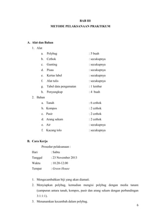 Laporan pengaruh cahaya terhadap tanaman