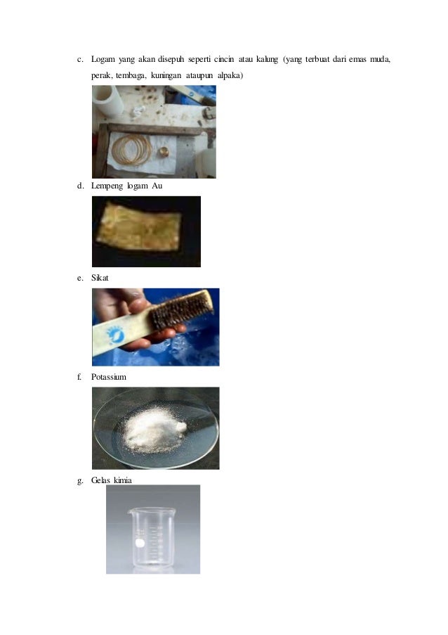 Laporan Penyepuhan Emas NURMAPCB