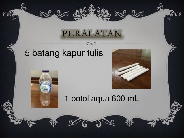 Laporan Percobaan Kapur Nurul Aulia P Kls 9 B Smp Yasporbi 2 Jaka