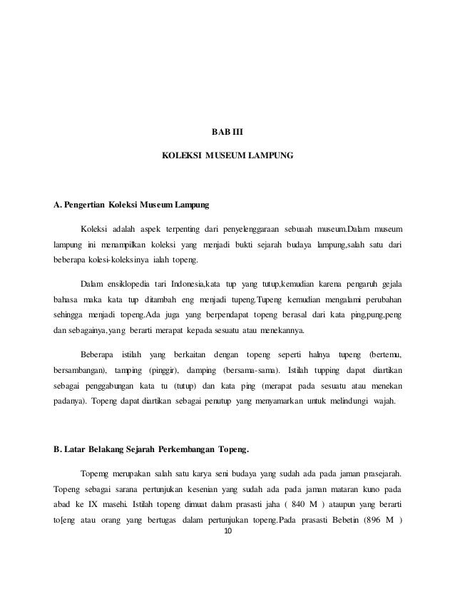 Contoh Laporan Study Tour I