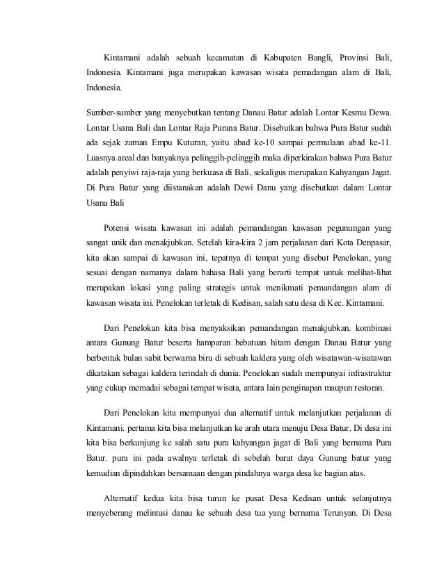 Contoh Laporan Bahasa Bali Dunia Sosial