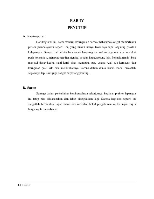 Laporan Pertanggungjawaban Penjualan Seblak Mata Kuliah Wirausaha