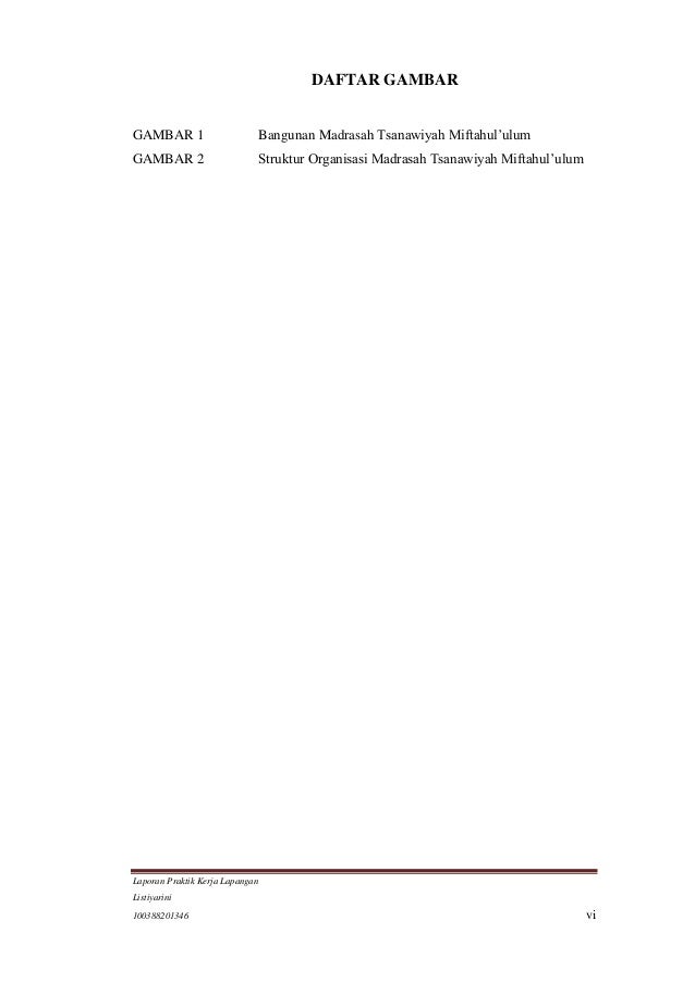 Laporan pkl di m ts mu tpi-listi