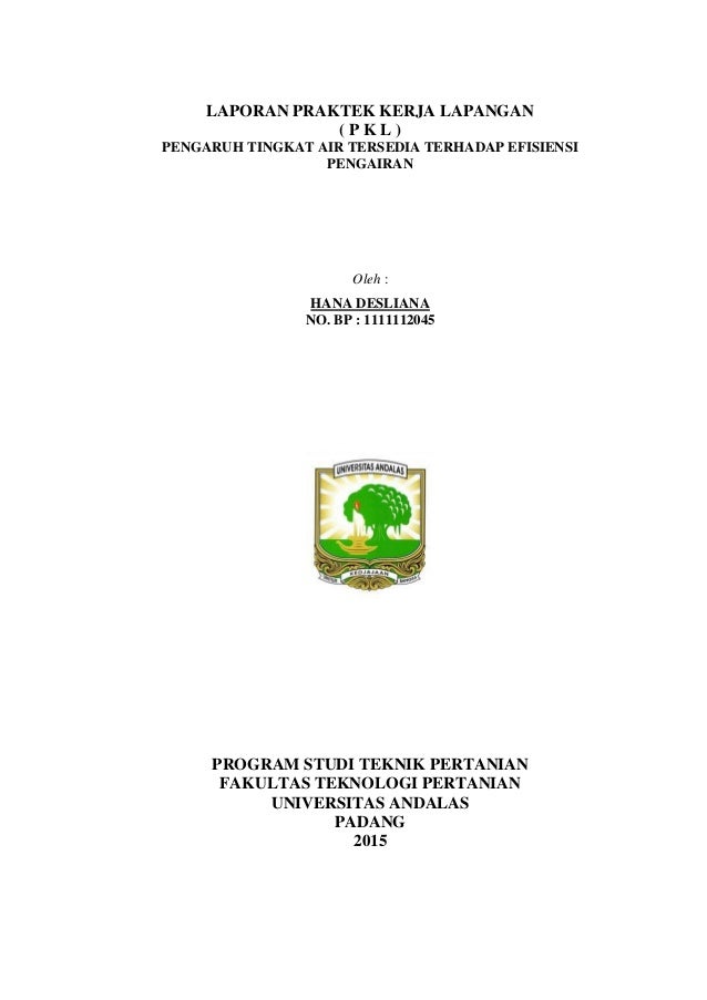 Laporan Pkl Hana Desliana
