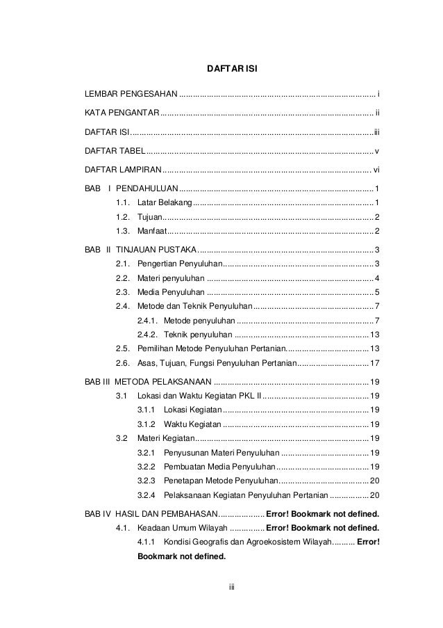 Laporan PKL II Mahasiswa STPP Malang TA 2014