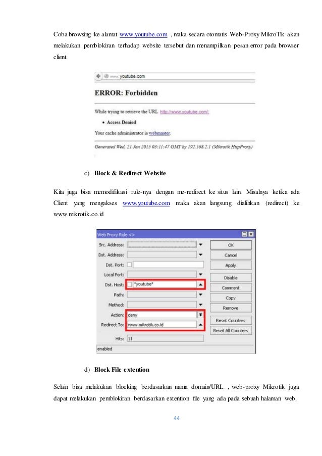 Laporan PRAKERIN MIKROTIK