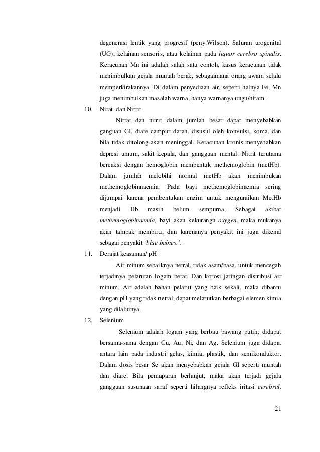 Laporan pkl penyehatan air di pt bromo steel indonesia 