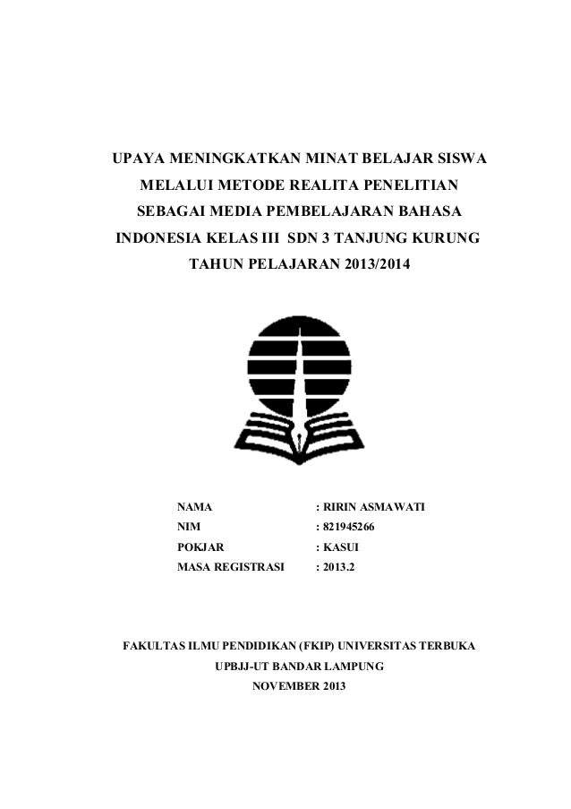 Contoh Laporan Pkp Bahasa Indonesia Kelas 2 Sd Kumpulan Contoh Laporan