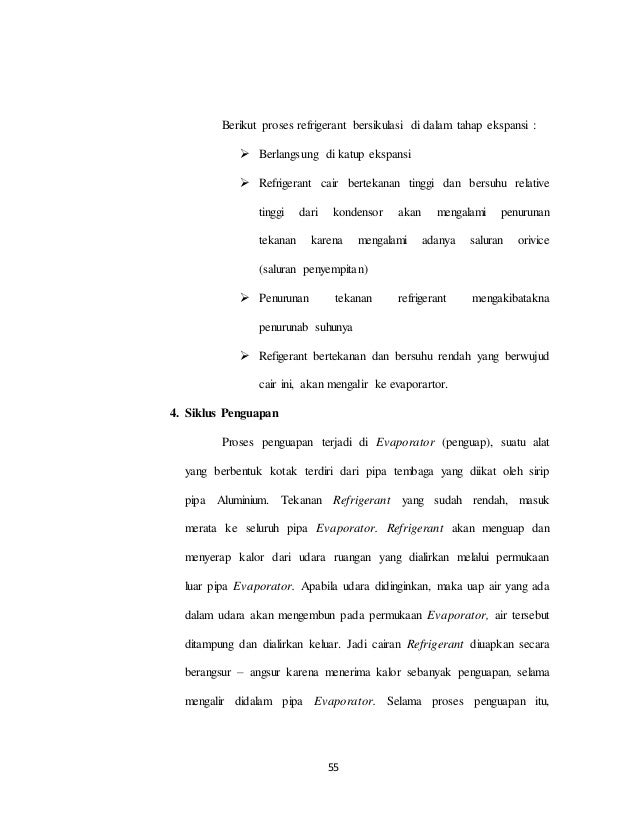 LAPORAN SISTEM TATA UDARA (AC THOSIBA 12 PK) PADA GERBONG 