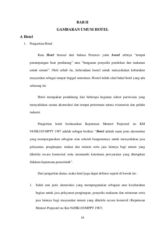 Laporan Prakerin Smk Pariwisata Baitul Hamdi Menes Banten Aida Rahm