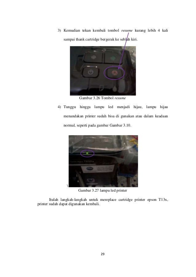 Contoh Laporan Training - Cable Tos