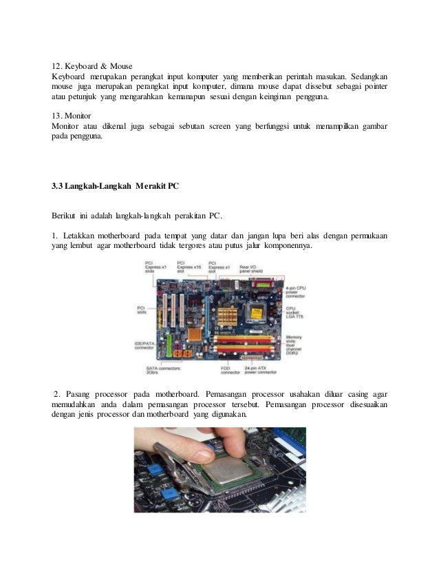 Contoh Laporan Praktek Kerja Industri Jurusan Tkj