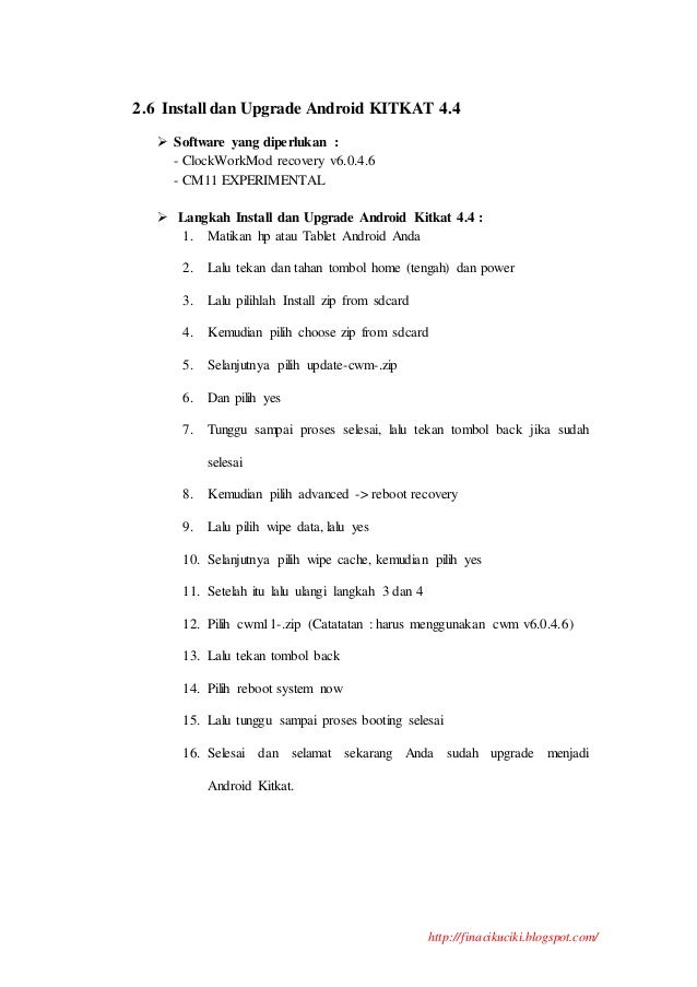 Contoh Laporan Prkatek Kerja Industri (PRAKERIN) SMK TKJ