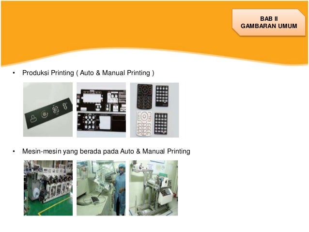 Contoh Laporan Presentasi PKL di PT DAE HWA INDONESIA (DHI)