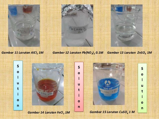 Chemistry Deret Volta Laporan Praktikum Kimia
