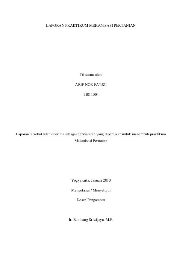 Laporan praktikum