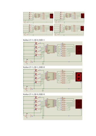 Ketika LT=1; BI=0; RBI=1
Ketika LT=1; BI=1; RBI=0
Ketika LT=1; BI=0; RBI=0
 