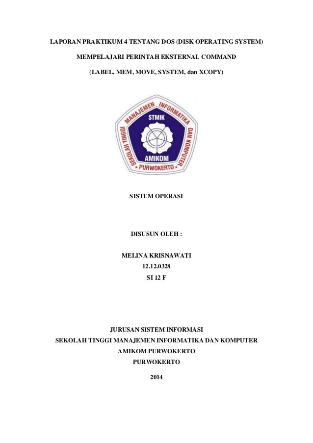 Laporan Praktikum 4 Sistem Operasi External Command Mem Xcopy S