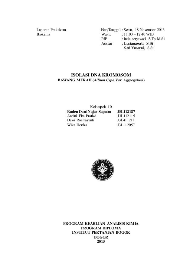 Laporan Praktikum Biokimia Tm 8