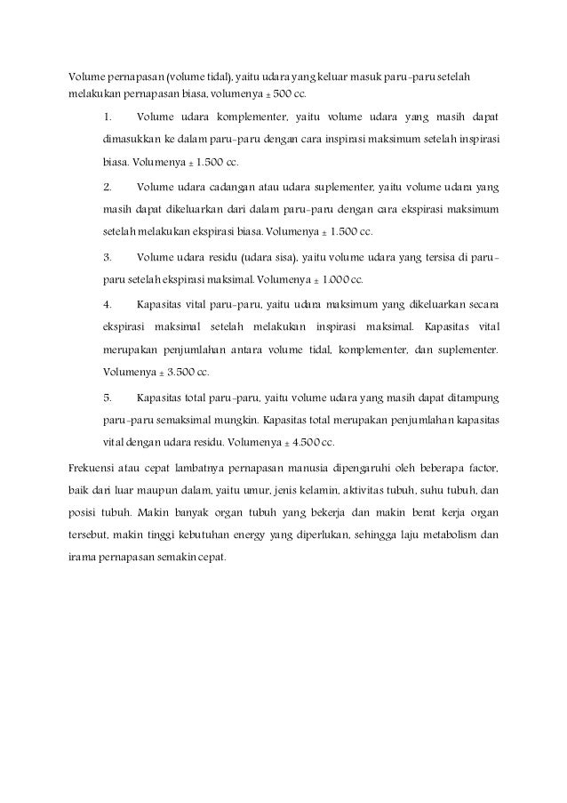 Laporan praktikum biologi respirasi Laporan praktikum biologi respirasi