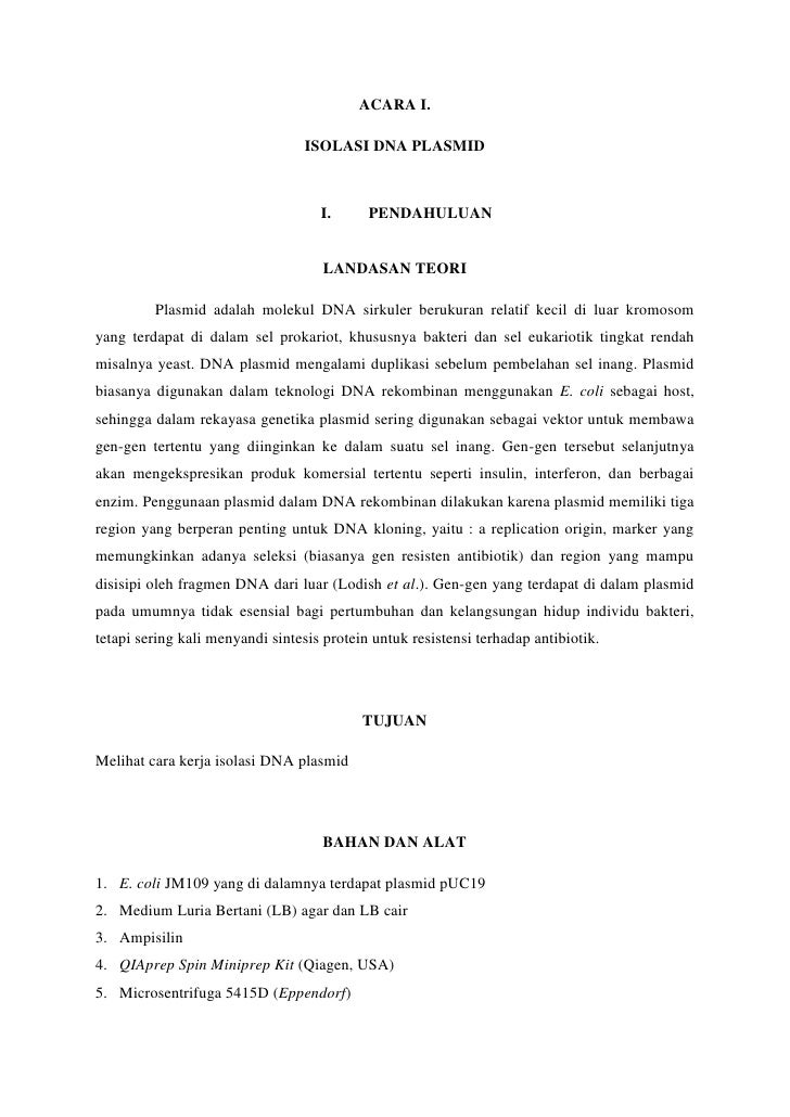 Laporan Praktikum Biologi Sel Molekuler