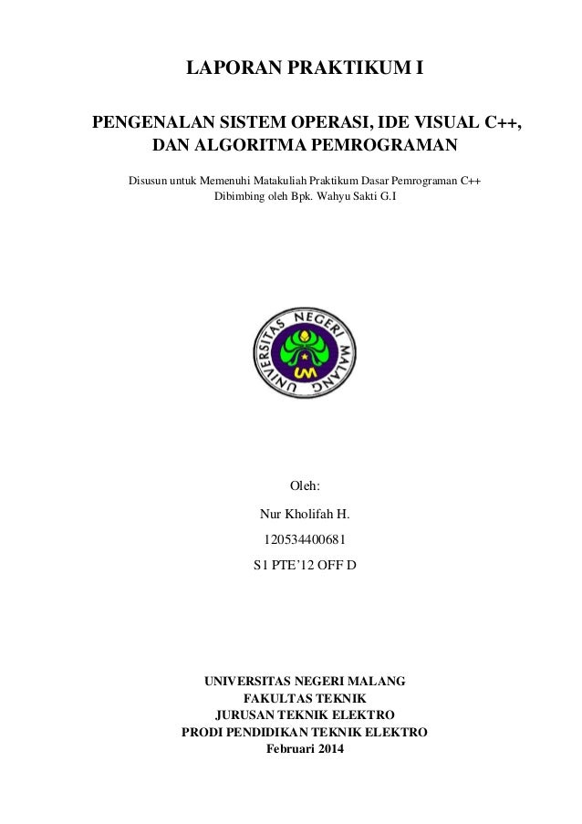 Laporan Praktikum Dpk Modul 1