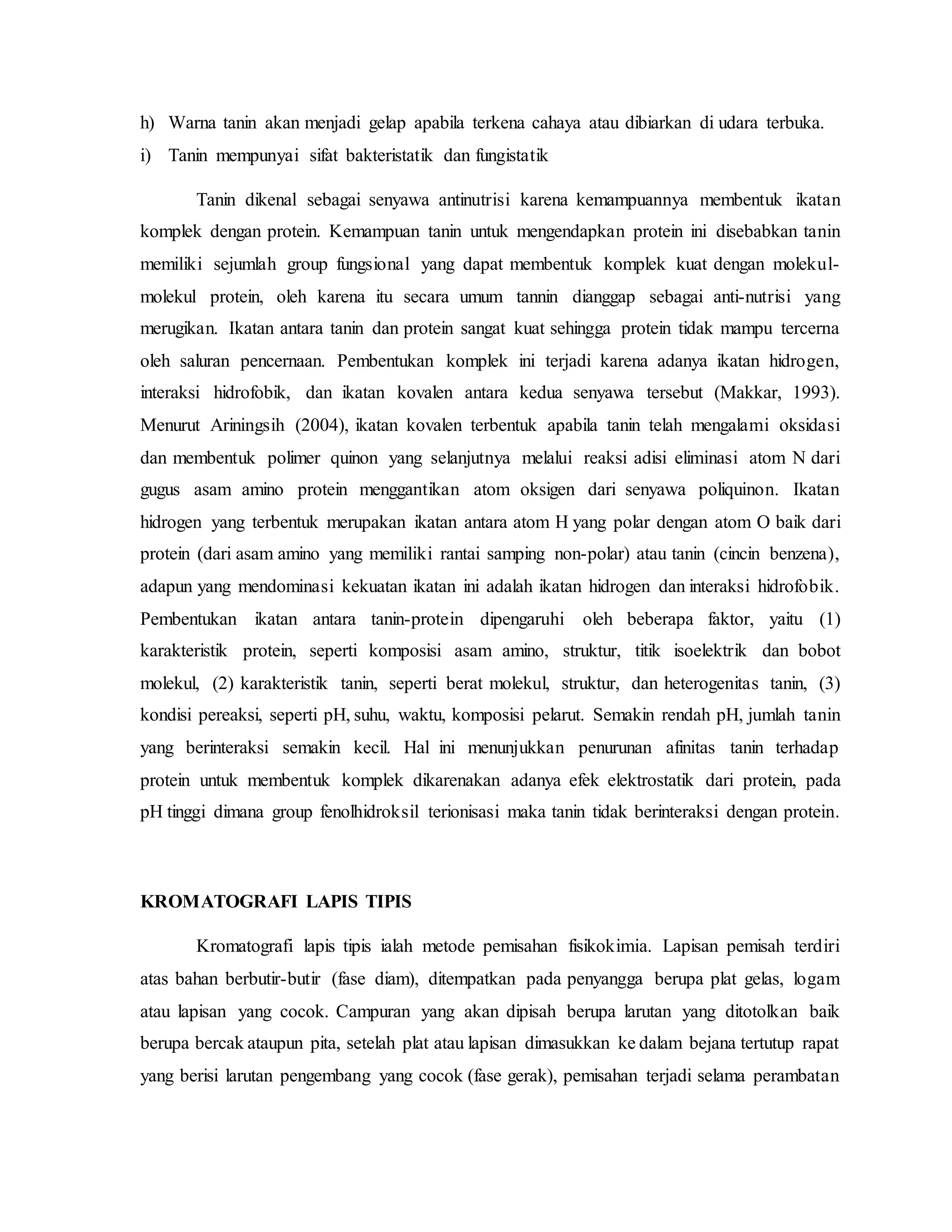 Laporan praktikum fitokimia identifikasi senyawa golongan polifenol dan ...